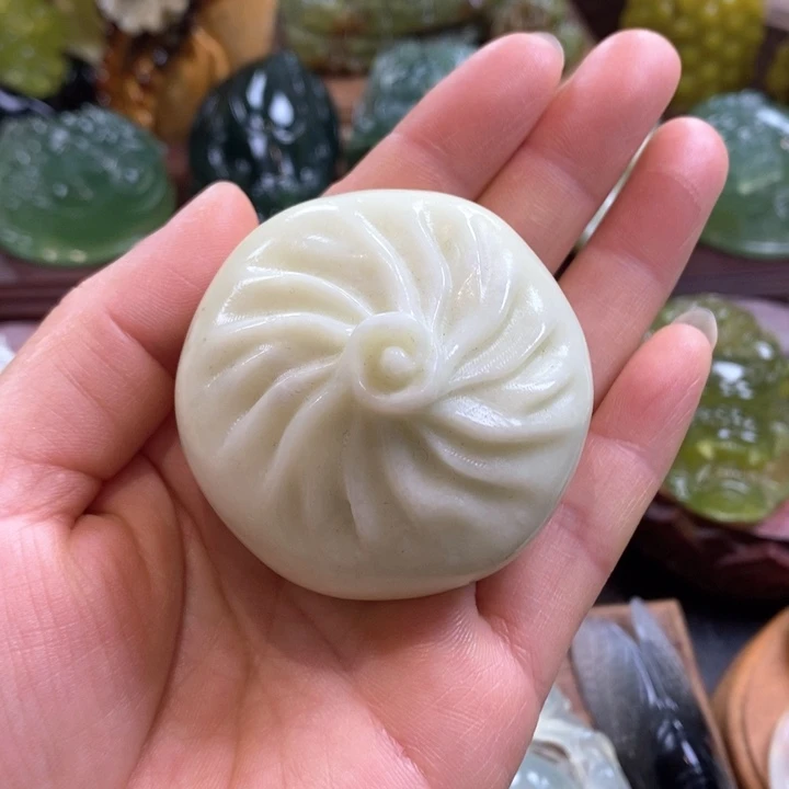 蛇纹石玉未镶嵌手把