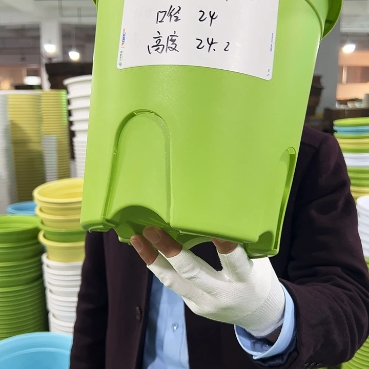 正品圆控口24高24果绿8只无托