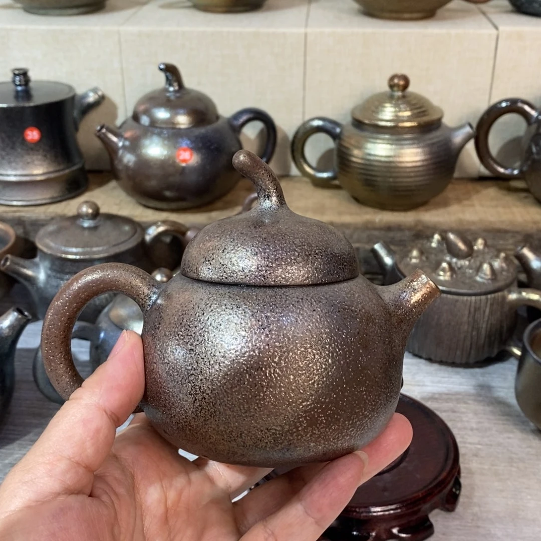 云南建水紫陶柴烧特价壶不退不换