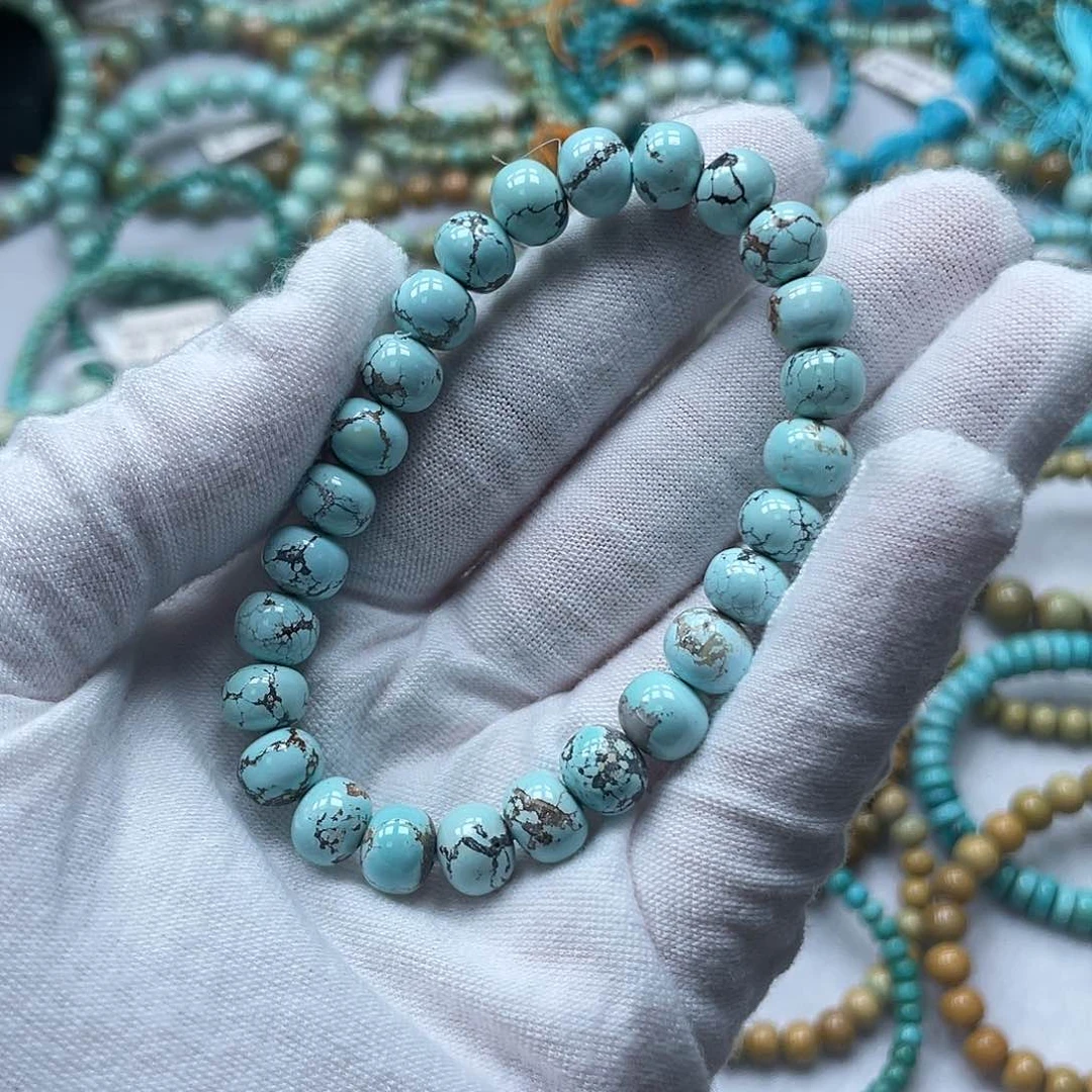 未镶嵌绿松石珠宝奇石8+