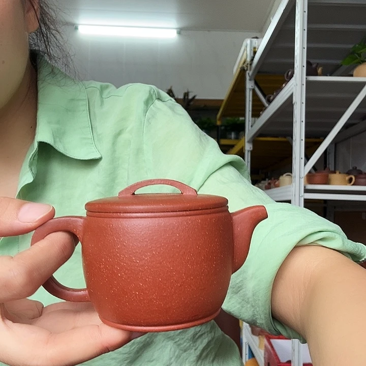 茶壶紫砂降坡汉瓦150cc