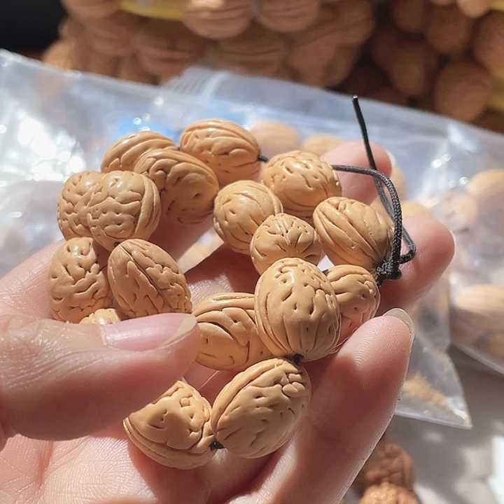 G***k桃核吊坠桃核手串野生60