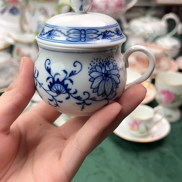 梅森蓝洋葱一等热巧杯