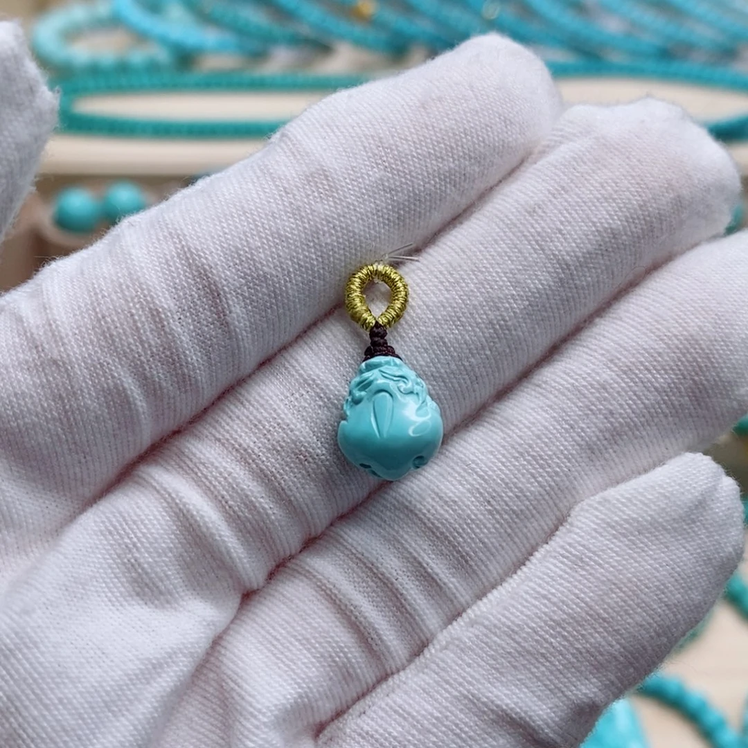 绿松石珠宝奇石未镶嵌