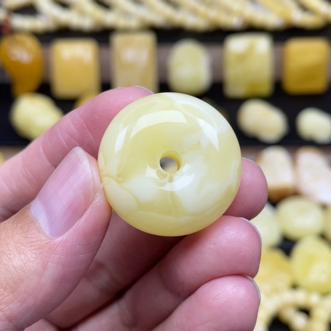 琥珀未镶嵌裸石琥珀蜜蜡