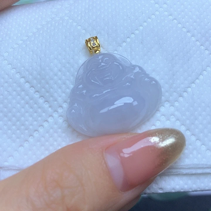 翡翠未镶嵌颈饰挂件