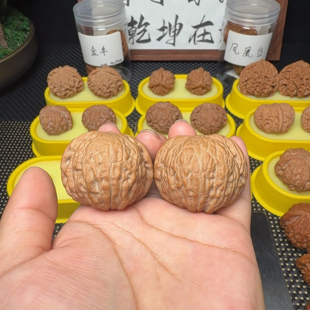 彭***动文玩核桃把件41铁锤妹妹微修