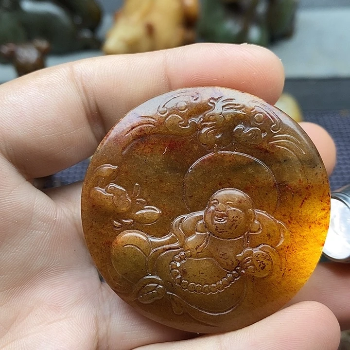 未镶嵌蛇纹石玉颈饰