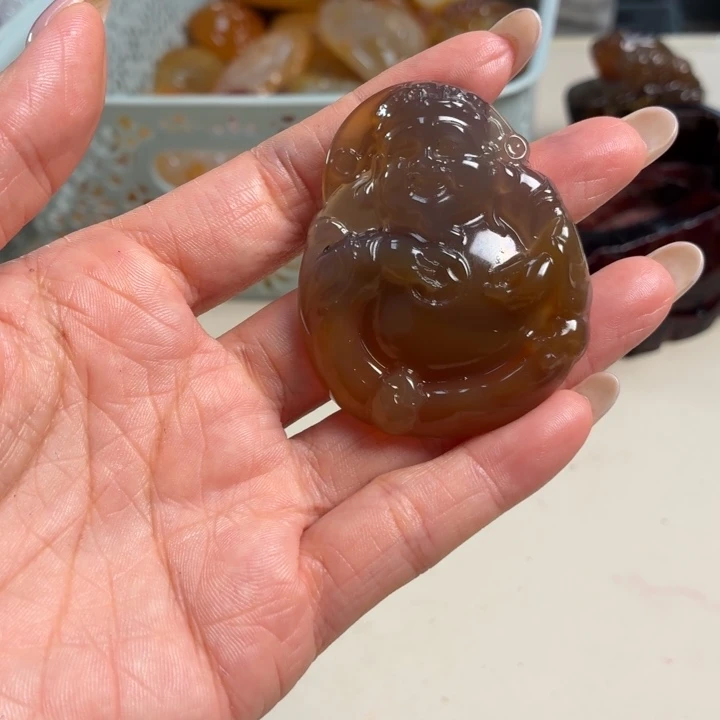 玛瑙/玉髓未镶嵌吊坠(不含链)