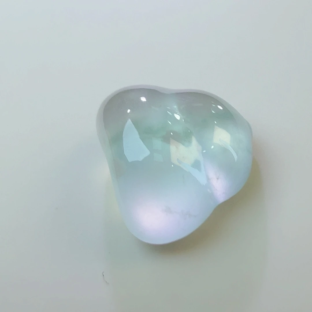 翡翠裸石飘花葫芦