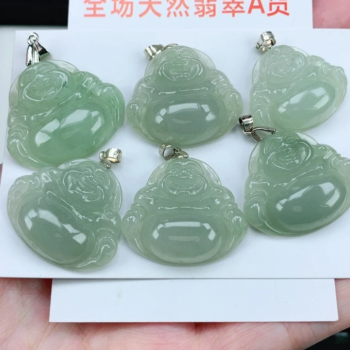 翡翠未镶嵌颈饰多样性发其1