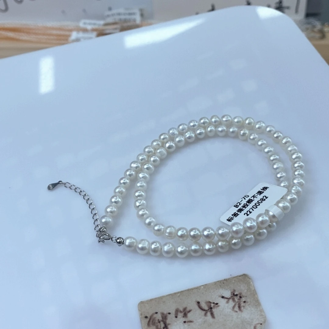 未镶嵌颈饰淡水珍珠