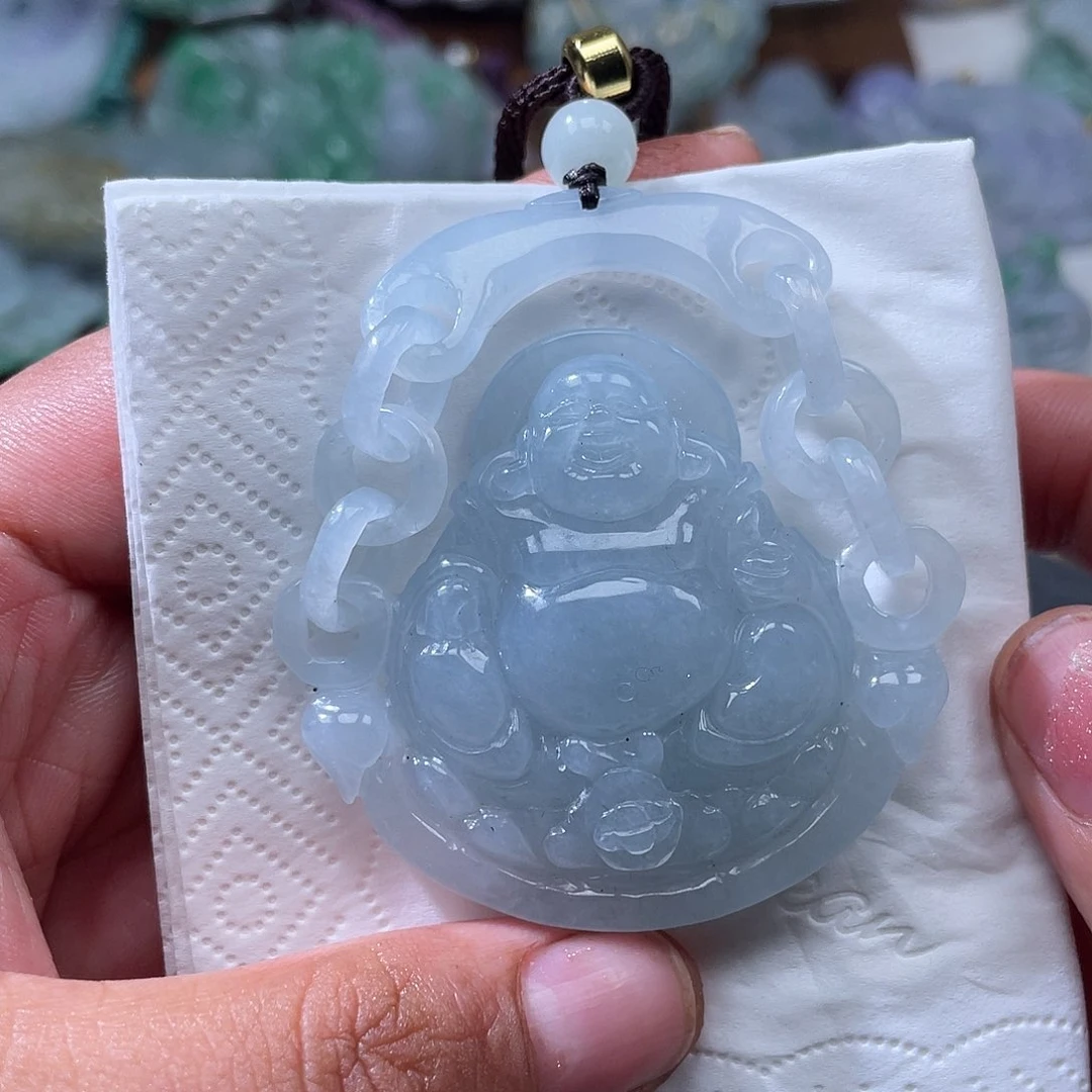 颈饰未镶嵌翡翠翡玉缘翡翠