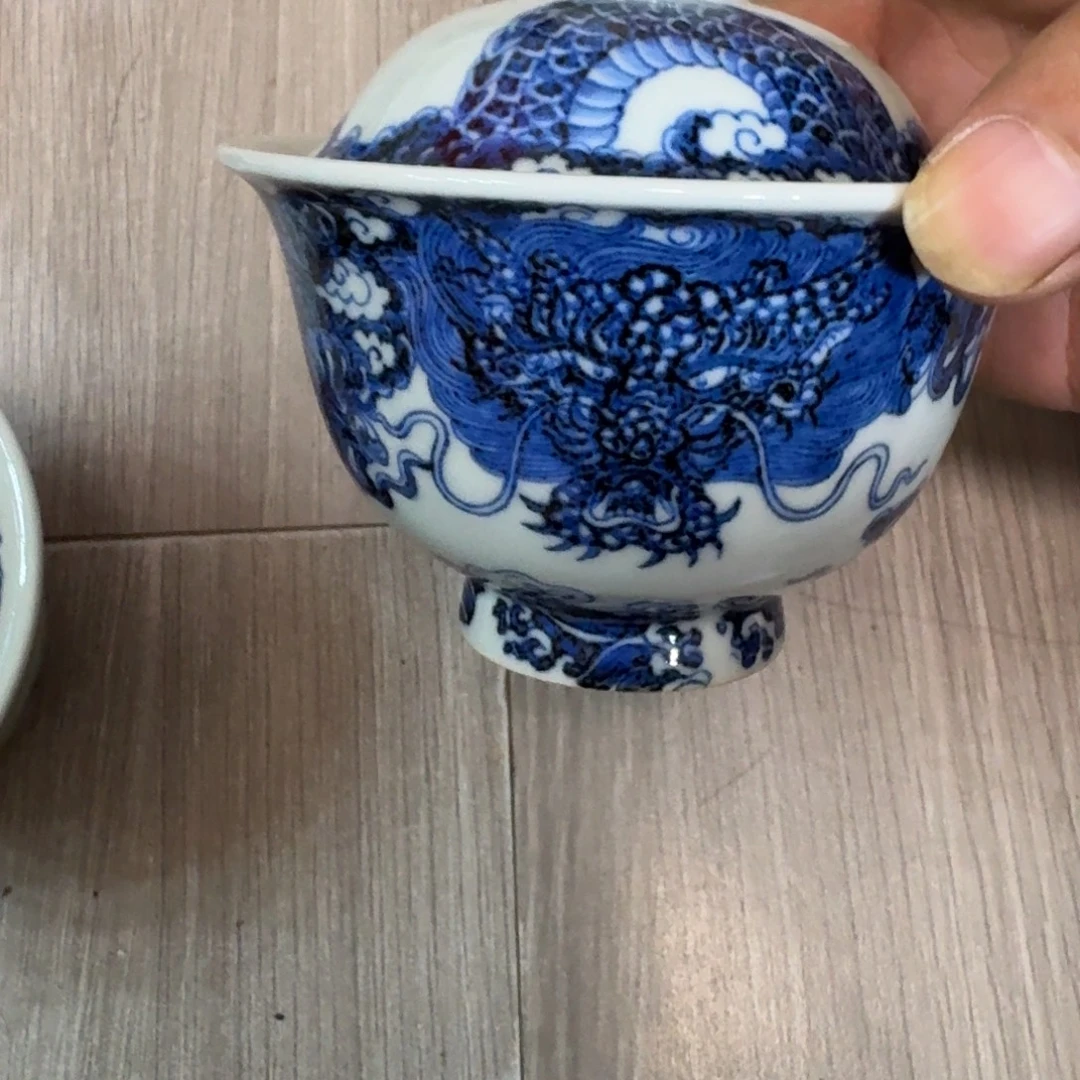 b***n瓷片当代景德镇陶瓷手绘茶具