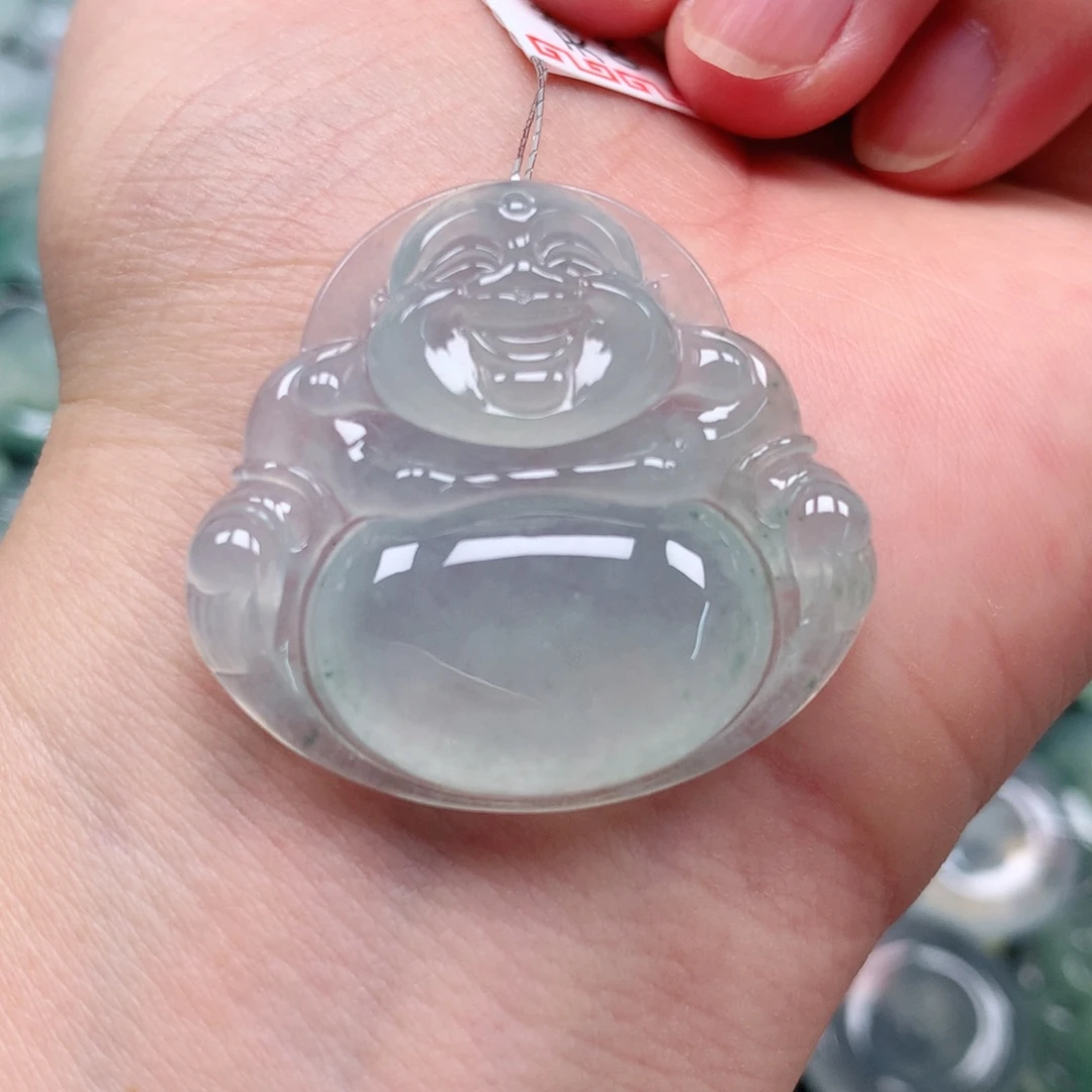 颈饰未镶嵌翡翠天然翡翠