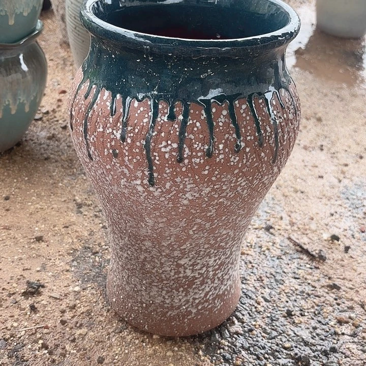 鎏金鱼尾一个口径18高度31