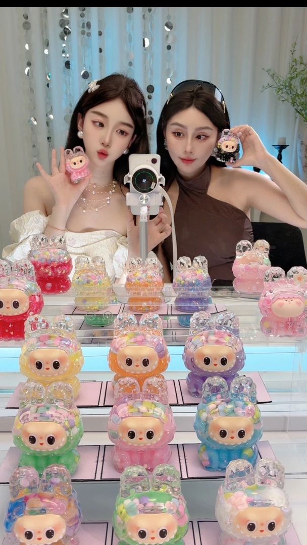 【个人单】直播拆涂鸦脸拉BB网红对对碰系列待拆手工DIY摆件