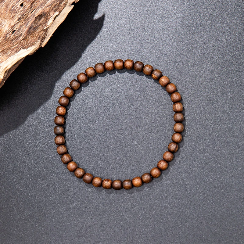 沉香【婷姐专属】越南顺化红土虎斑纹双圈手串10mm+ESCX248