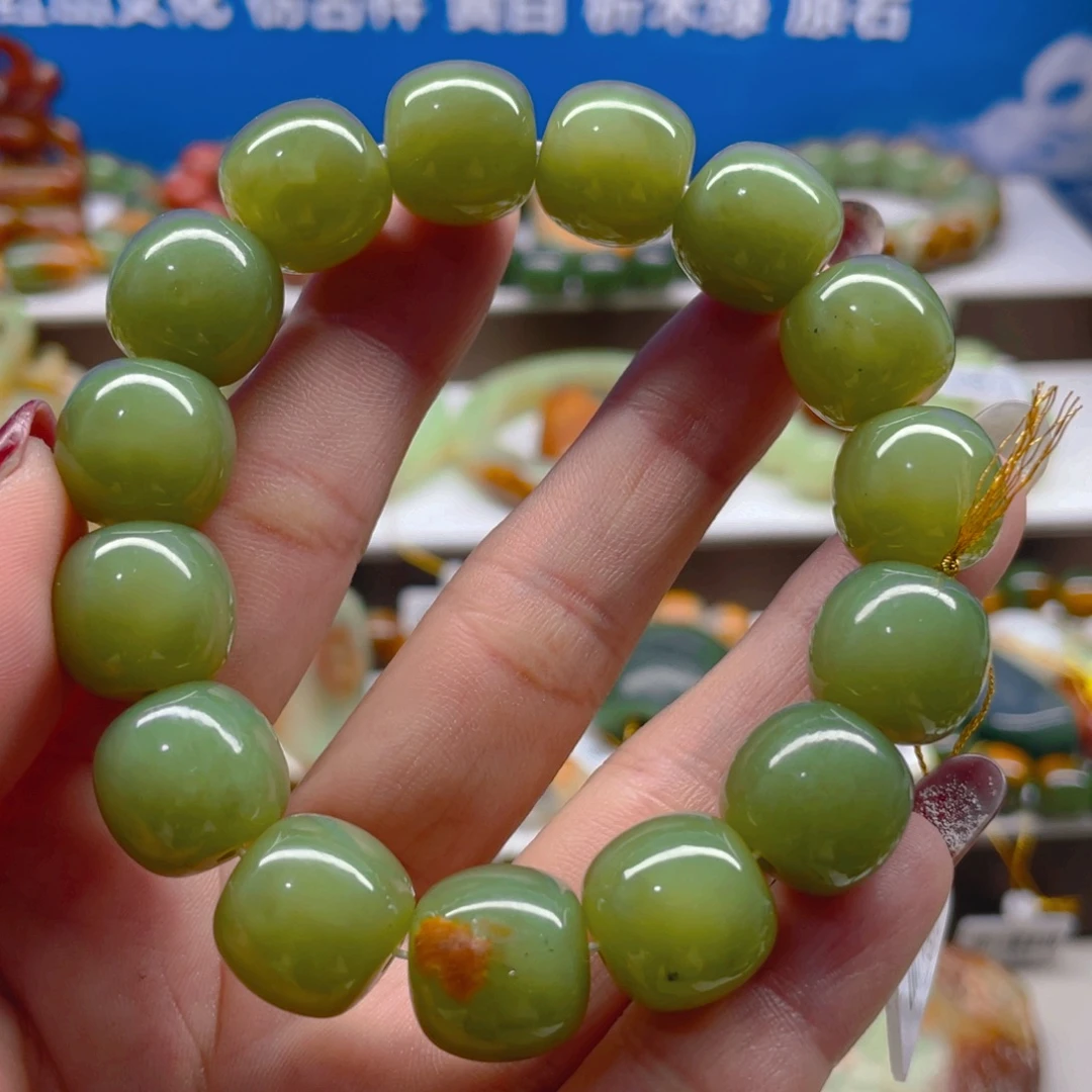 未镶嵌手串透闪石质玉