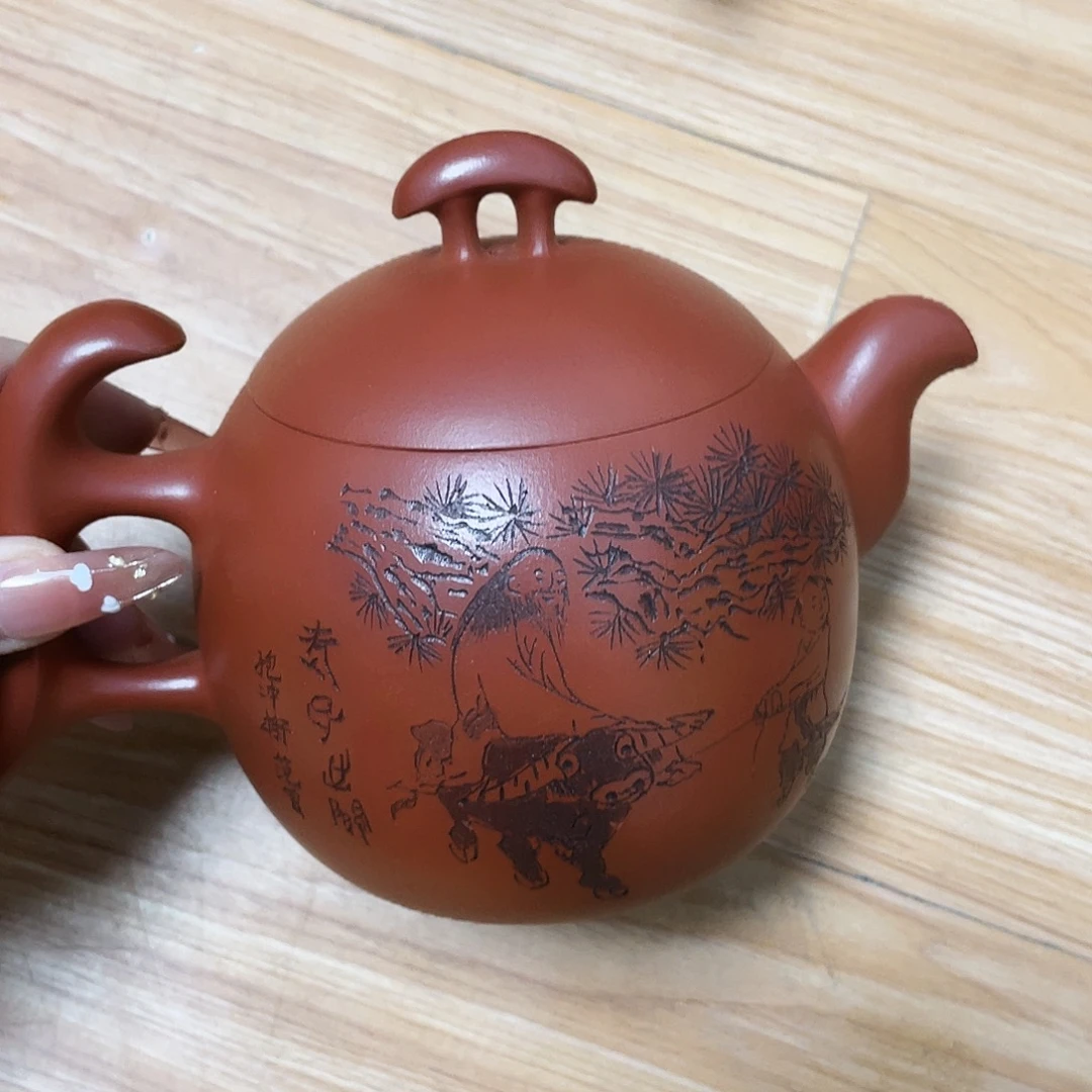 茶壶紫砂600cc宜兴紫砂壶