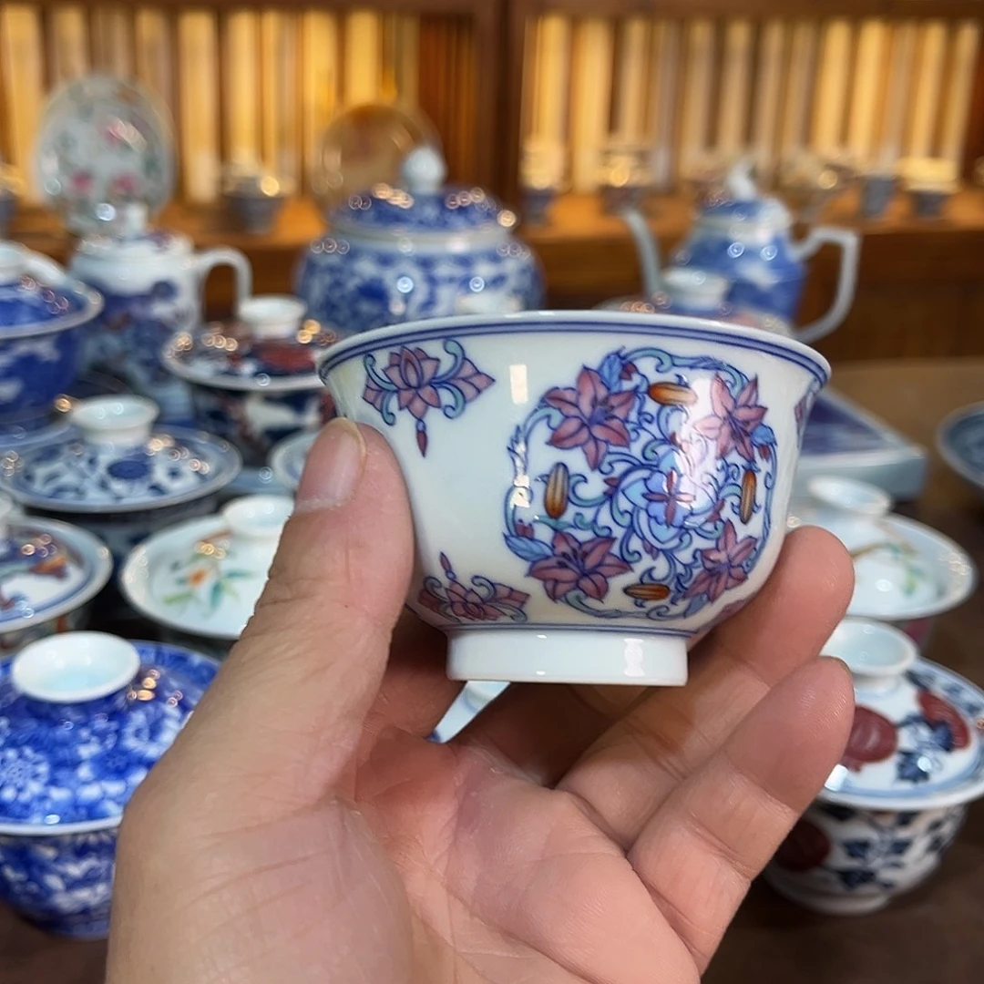 錡镇堂手工手绘杯