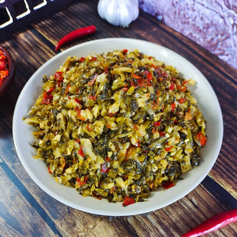萝卜腌菜 农家自制 萝卜盐菜 坛子菜酱菜下饭菜250克袋装