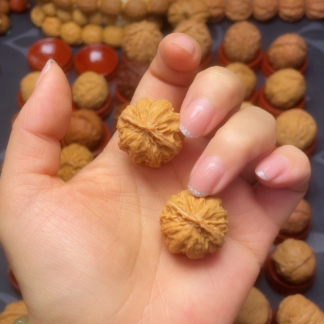 文玩核桃把件13南瓜墩