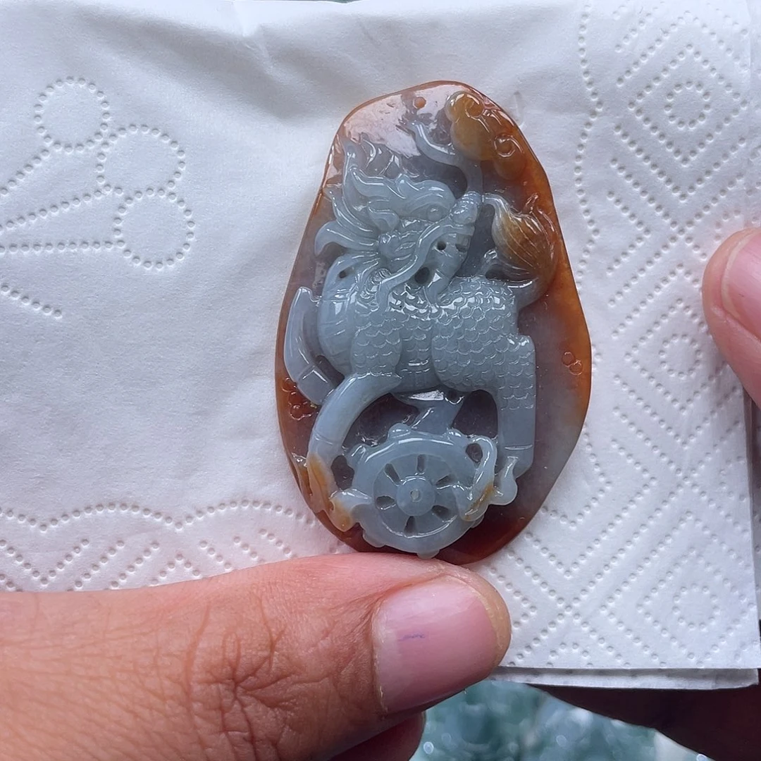 颈饰未镶嵌翡翠翡玉缘翡翠