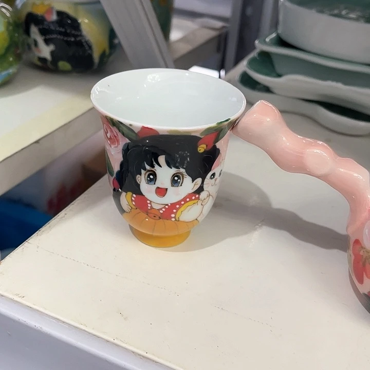 陶景德镇釉下手绘陶瓷