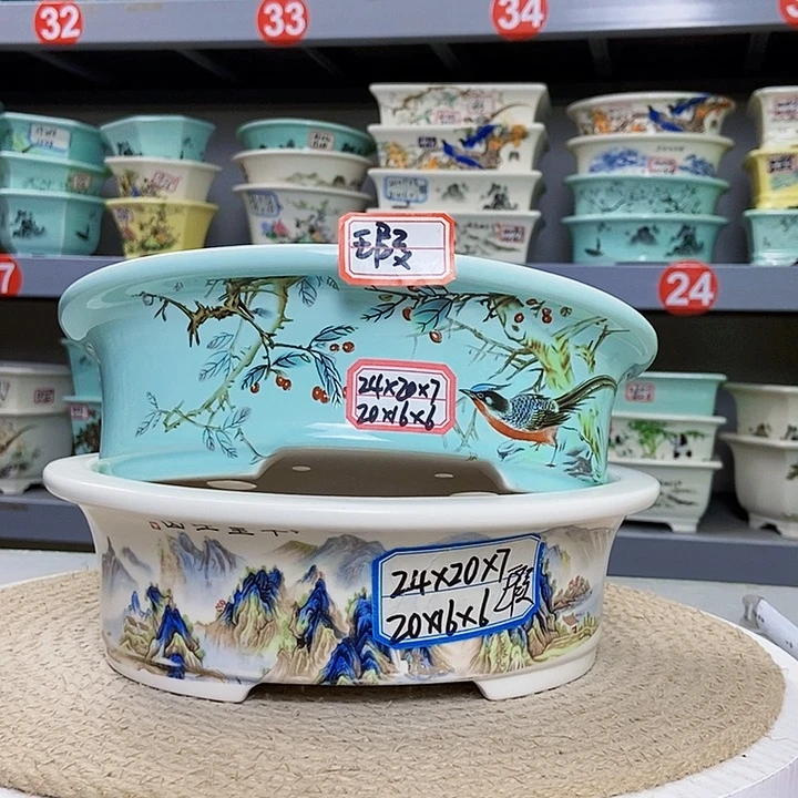 紫砂花瓶紫砂花盆