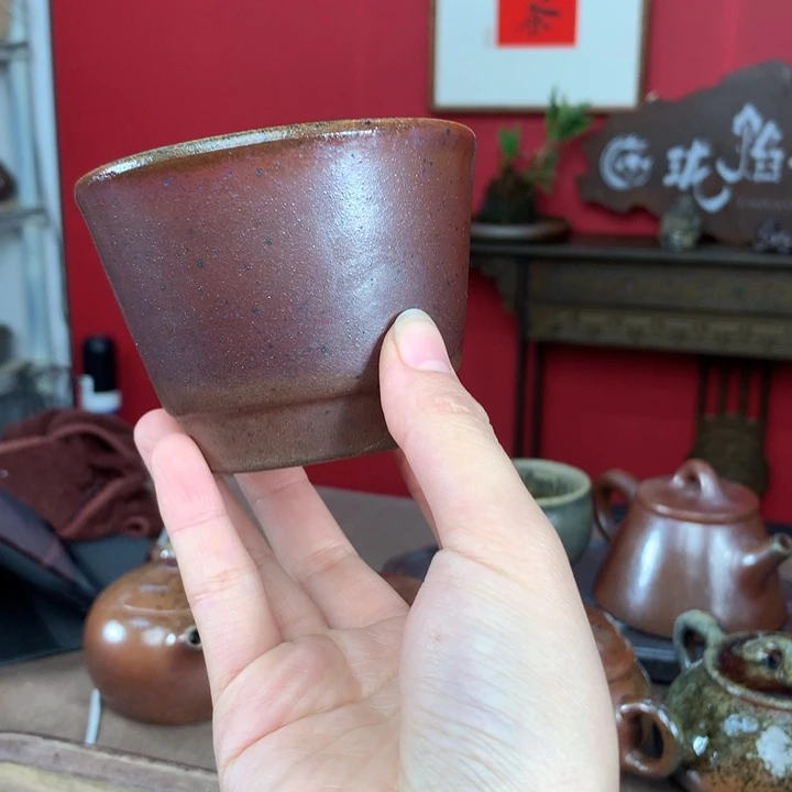 紫砂柴烧纯自然柴烧