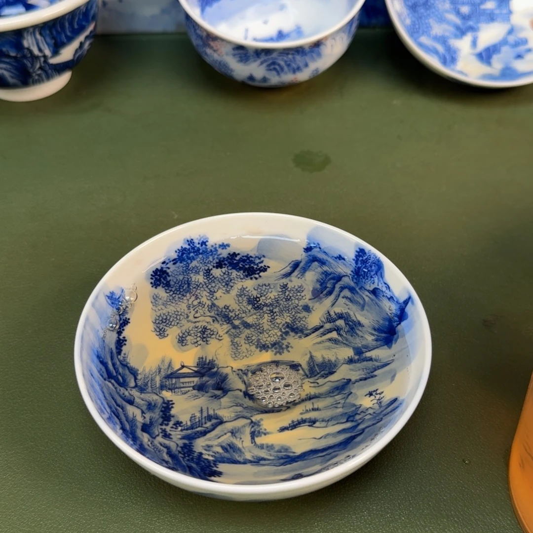 景德镇纯手绘茶具圆圆206