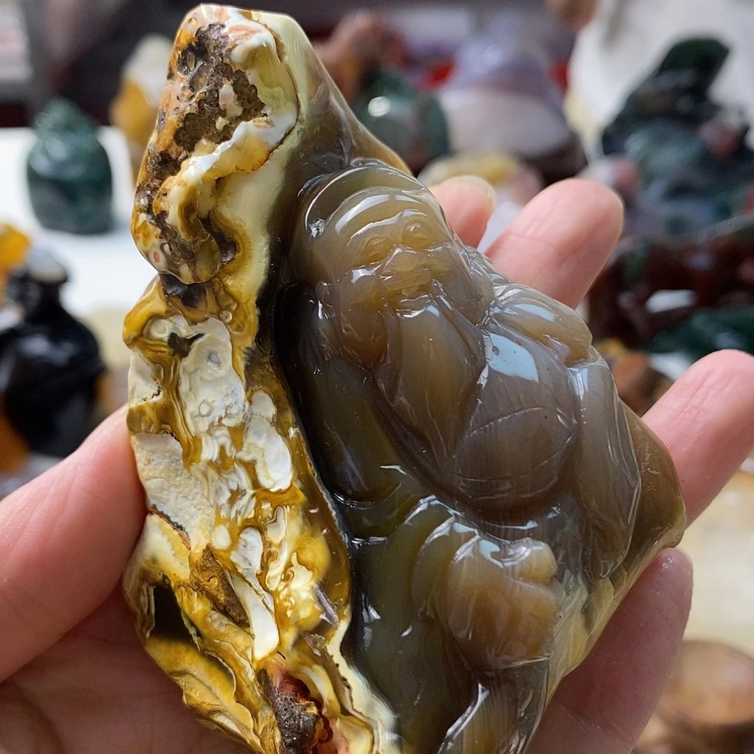 玛瑙/玉髓未镶嵌颈饰
