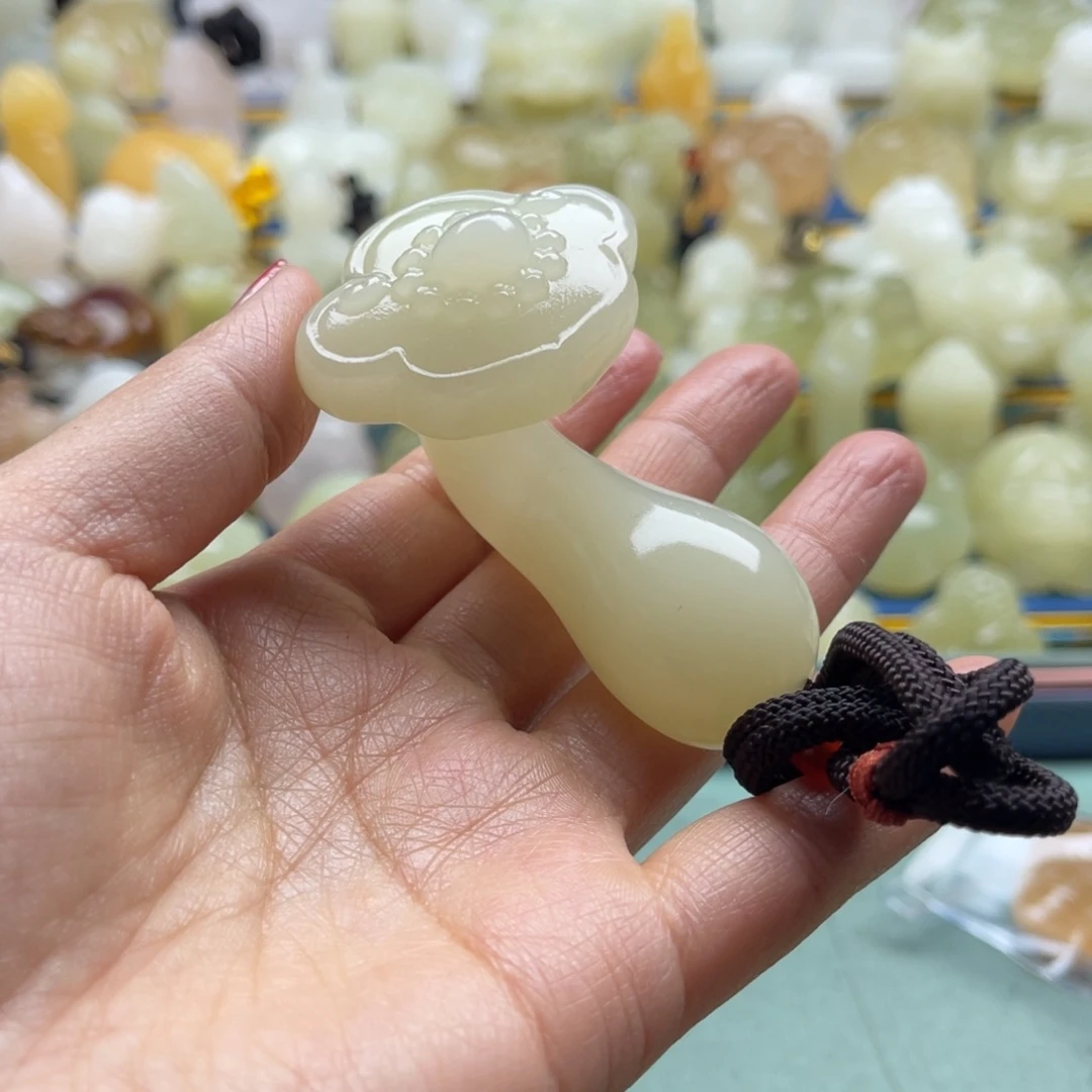 不***医玉天然桌面小摆件