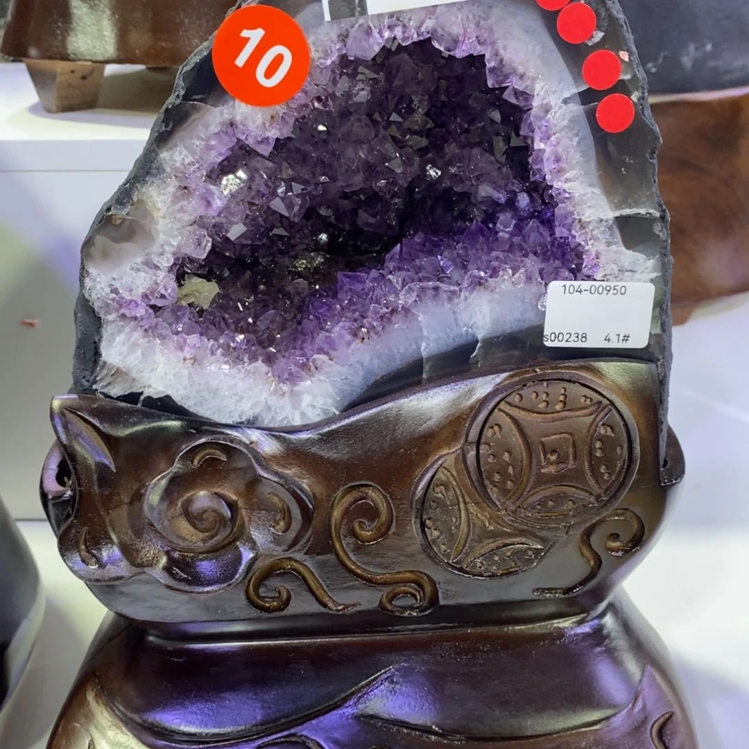 未镶嵌大型摆件（非配饰）紫晶