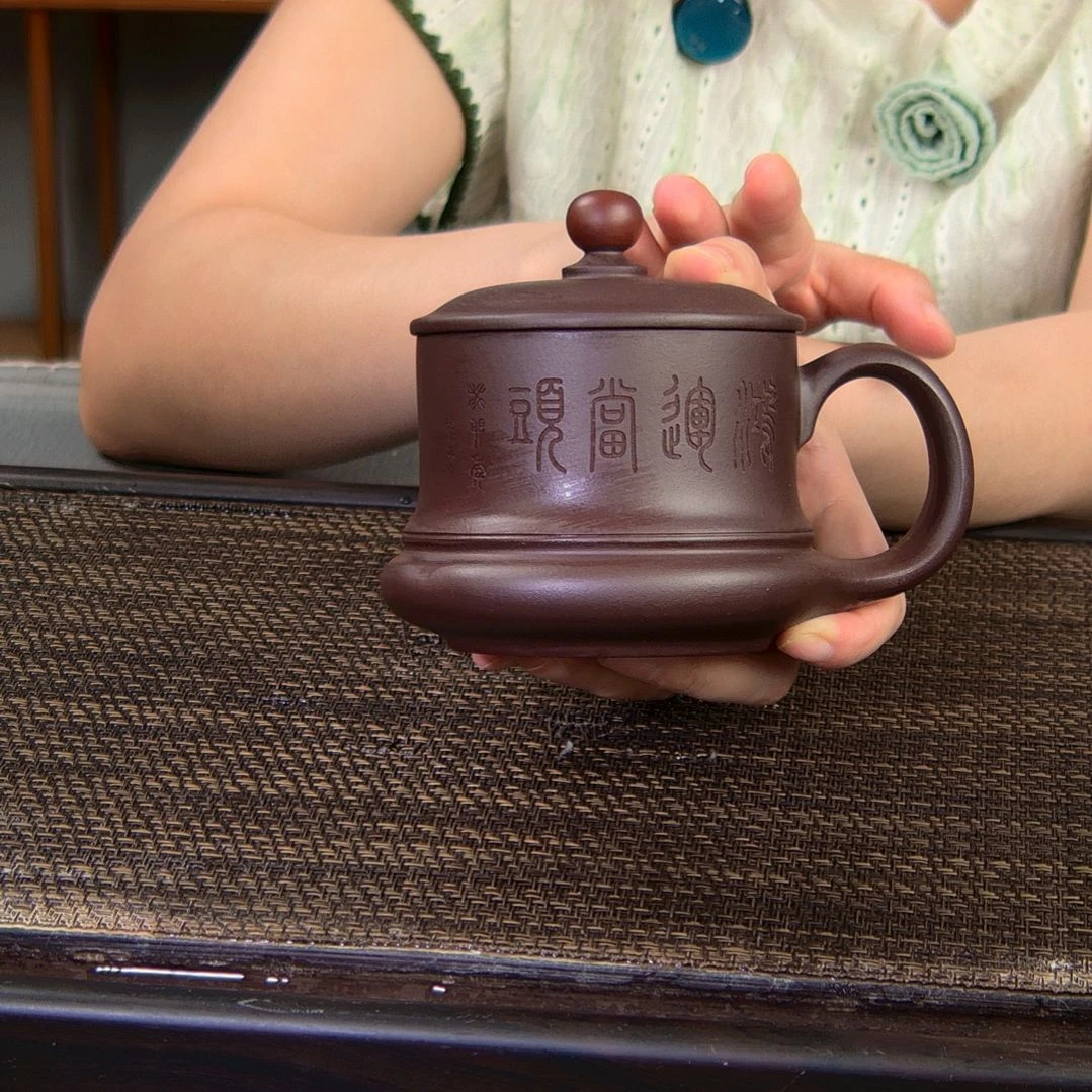 茶杯紫砂高货放漏