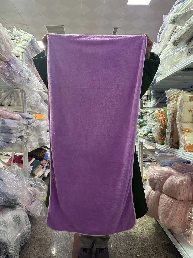 紫色  70*140  7A抗菌大浴巾