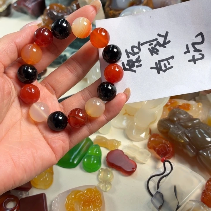 玛瑙/玉髓未镶嵌吊坠(不含链)