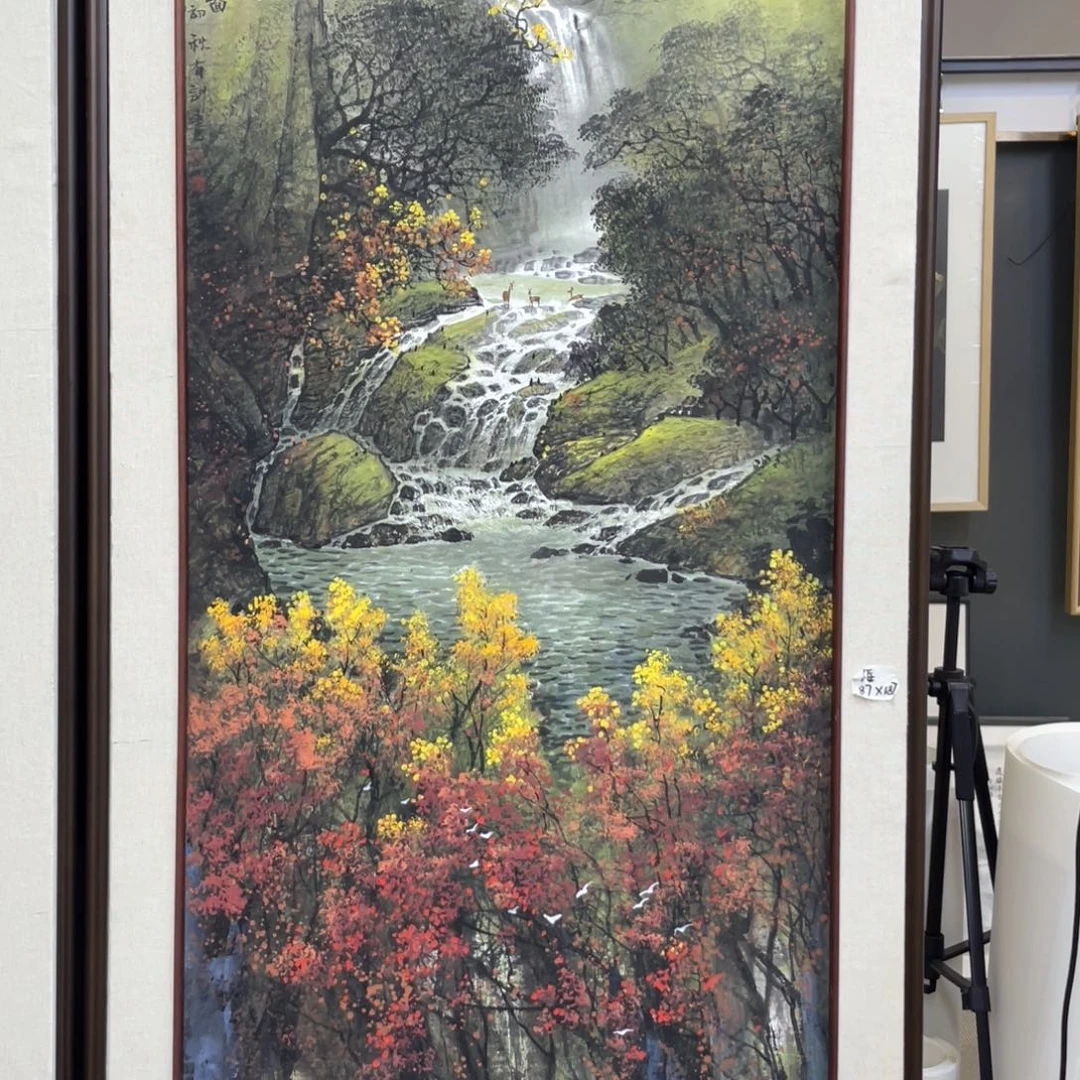 国画手绘国画，精品山水