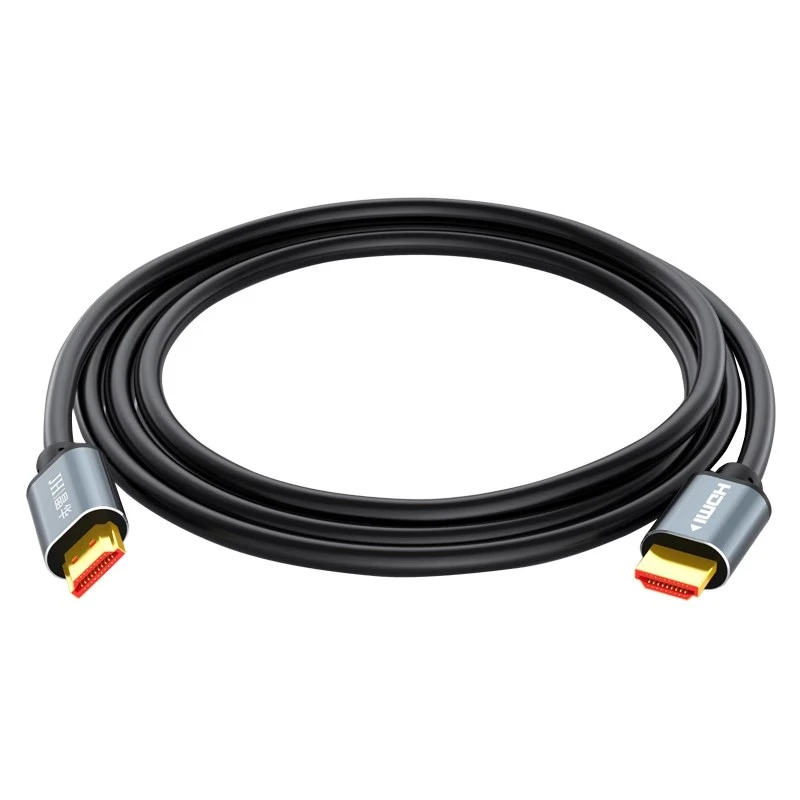 未使用  晶华 HDMI2.0版高清线 机顶盒电脑电视显示器hdmi连接线