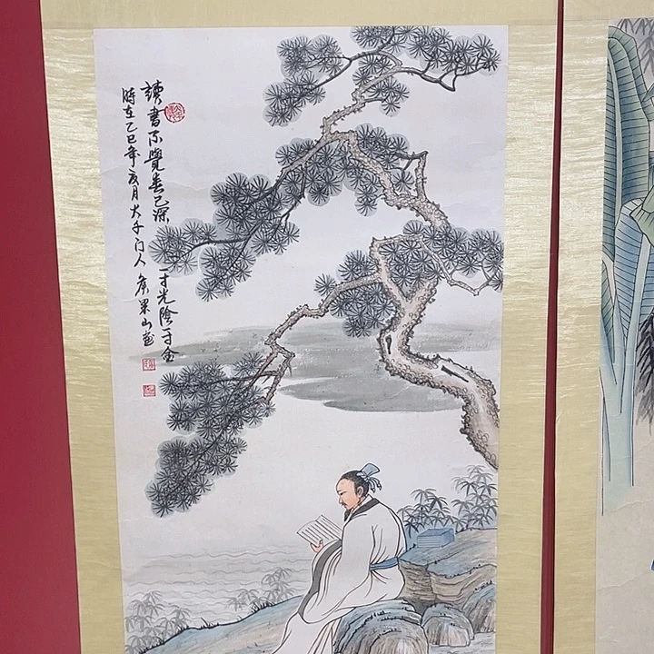 国画侯老师手绘作品