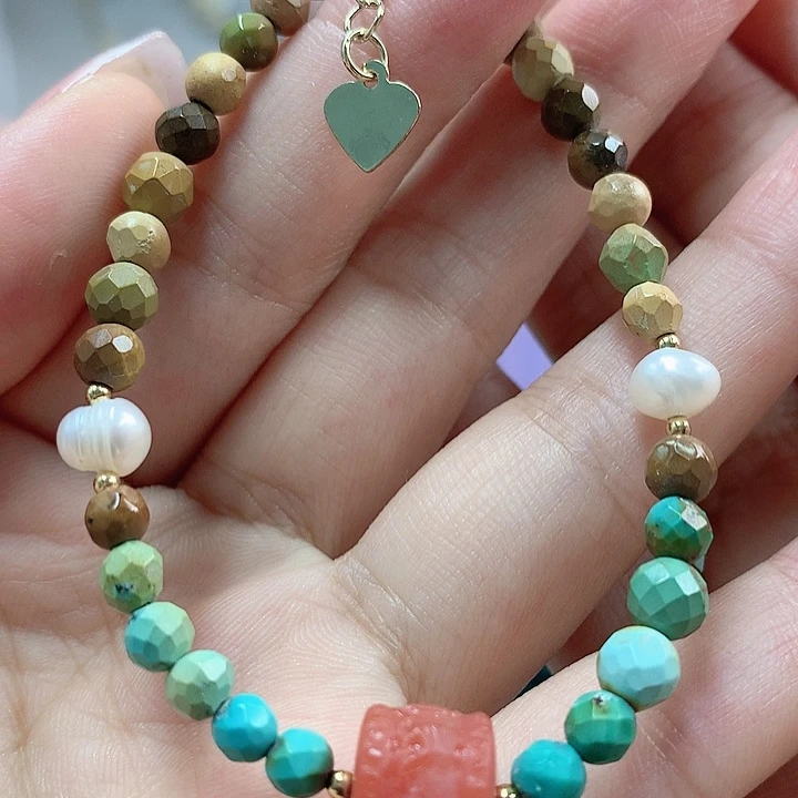 绿松石珠宝奇石未镶嵌