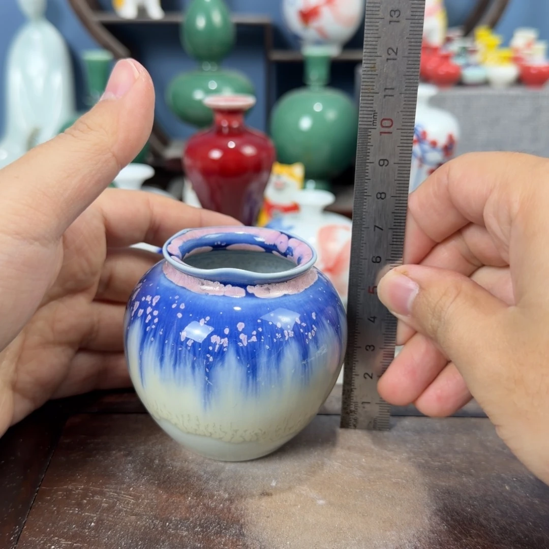 陶瓷手工小花器摆件
