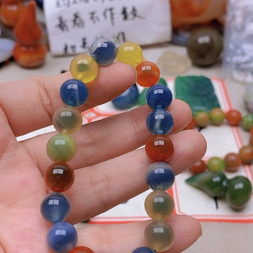 【闪购商品】未镶嵌玛瑙/玉髓珠宝半成品木*✈