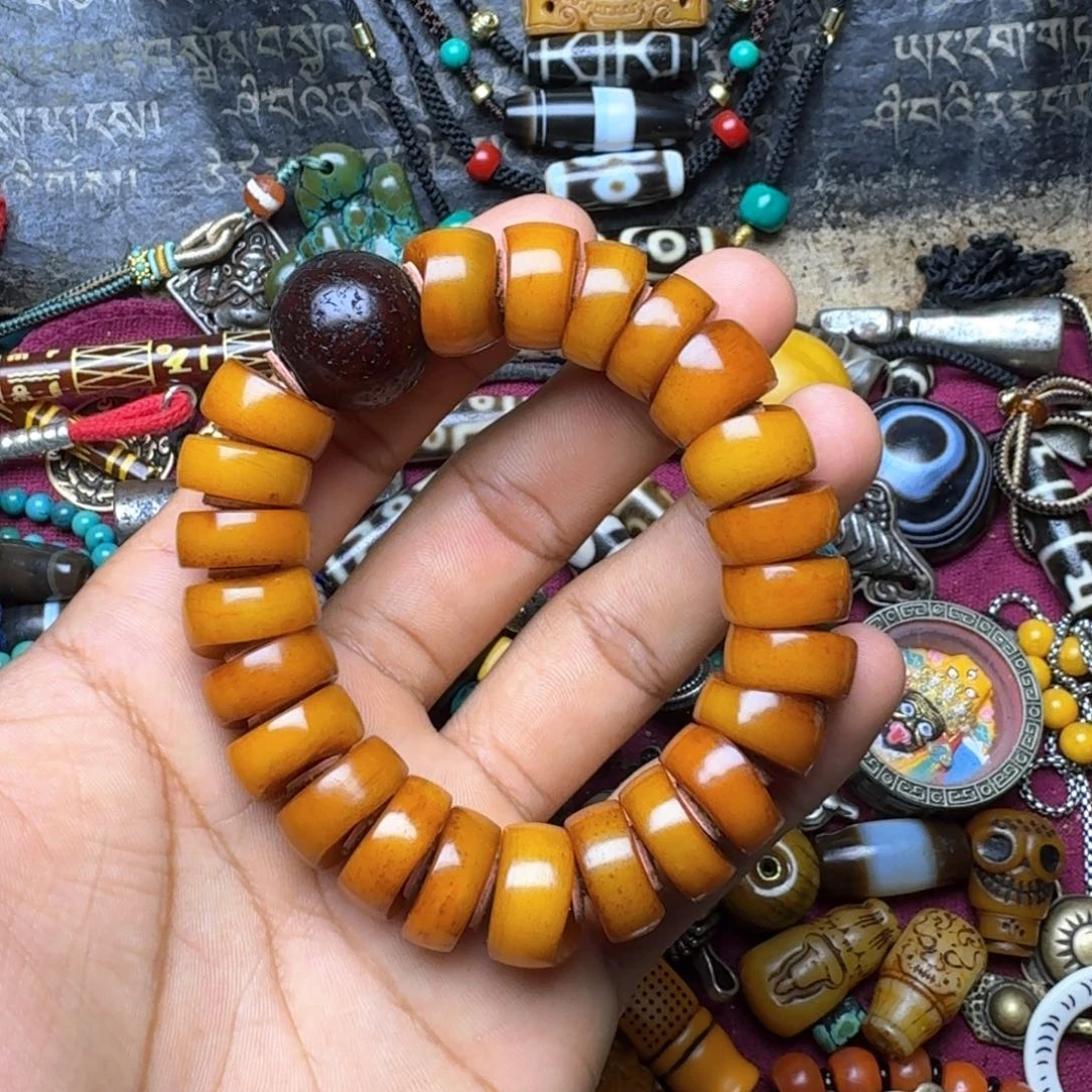 金刚菩提手串牦牛骨10