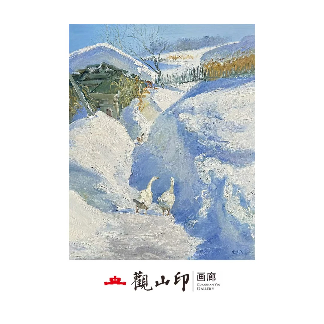 LRJ原创手绘风景油画作品63.5x81cm作品1