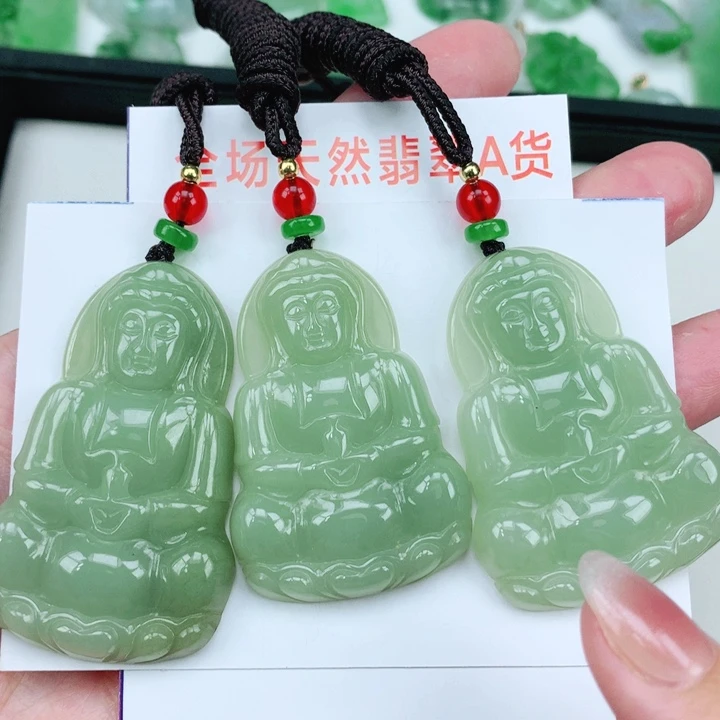 翡翠未镶嵌颈饰多样性发其1