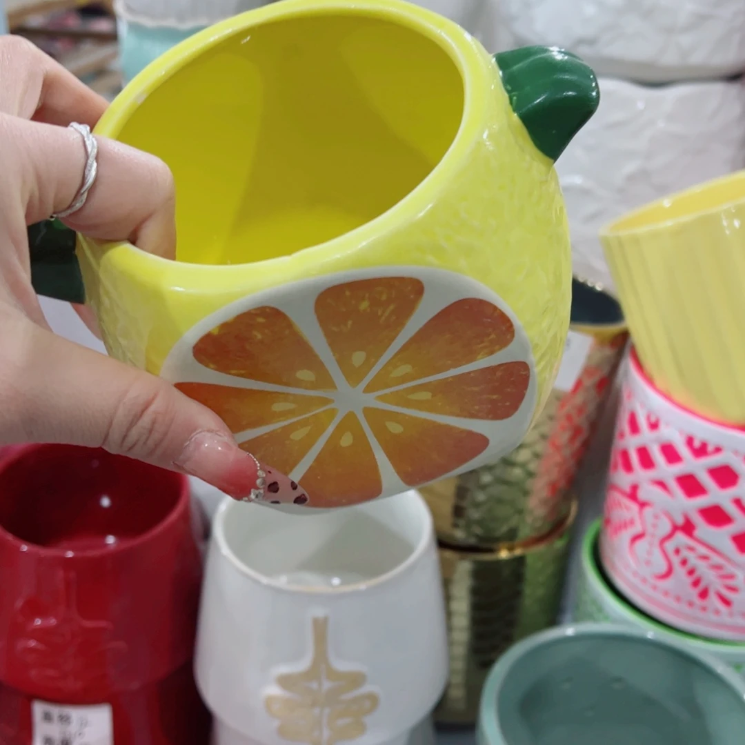 有孔，陶瓷花盆满10米包邮发货