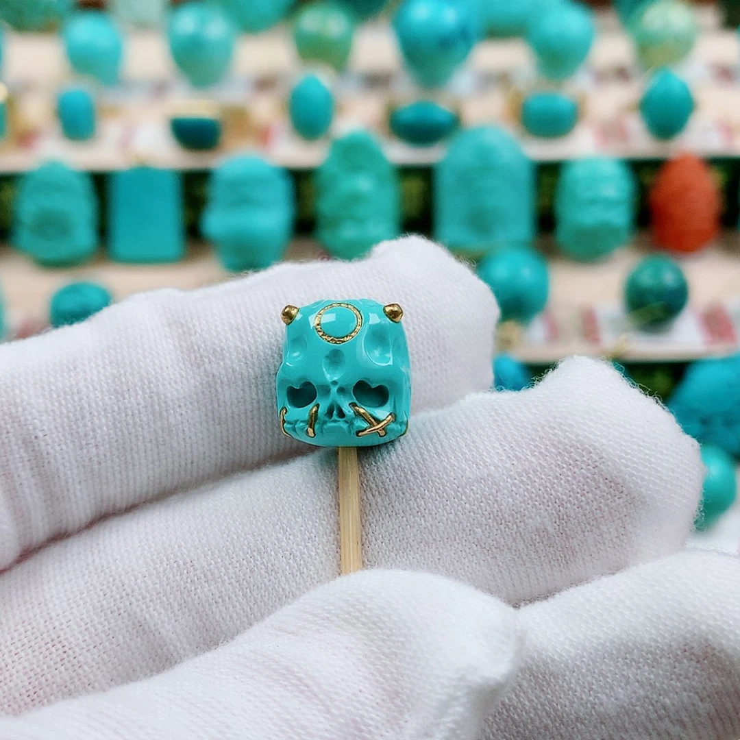 绿松石未镶嵌精品