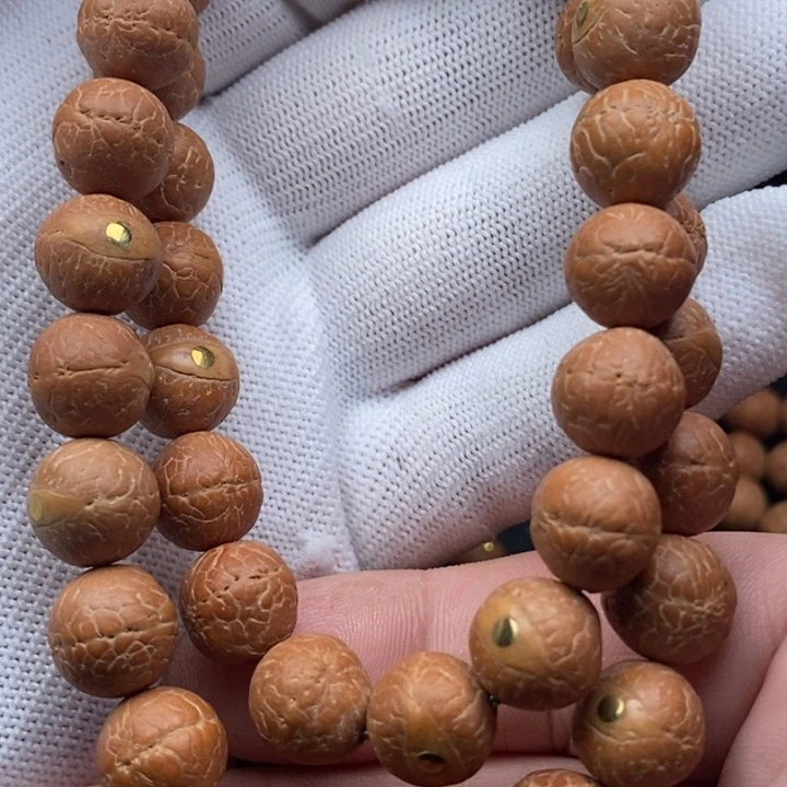 凤眼菩提手串11.5mm铜钉46颗